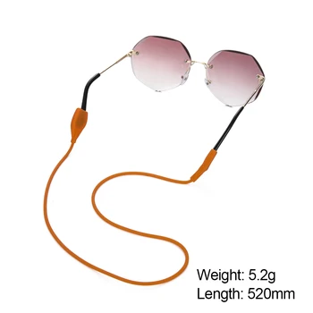 EUEAVAN 12pcs Gume Očala Verige Kratke 52 cm Zanke za Otroke Stekleni Trak sončna Očala Verige Trgovini Dodatki