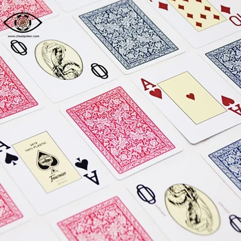 Označena igralne karte za kontaktne leče,Fournier Plastičnih ir označena poker,čarovniških trikov krovi, anti goljufija poker