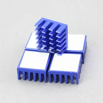 40pcs/set Gdstime Modra Računalnik RAM DDR za Xbox360 Pomnilnik Ponora Toplote za Hlajenje Hladilnik Heatsinks 15 x 15 x 8 mm