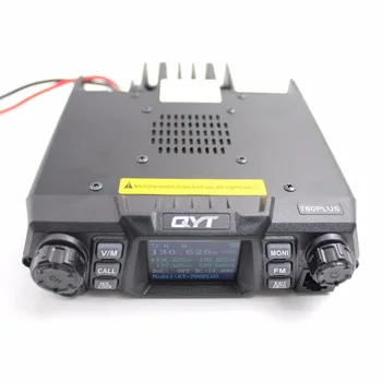 QYT Mobilni Radijski KT-780PLUS VHF 136-174MHz ali UHF 400-480MHz 100W /75-vatne žarnice Walkie Talkie KT780PLUS oddajnik in sprejemnik