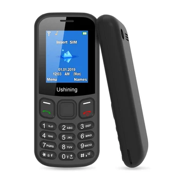 Nov GSM Osnovni Mobilni Telefon, Pay as You Go Odklenjena SIM Prost Funkcijo Telefona,Svetloba & Trajne