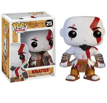 Funko POP Bog Vojne Kratos temo 25# 269# pvc Model Številke igrača zbirka brinquedos za Otroke Božično darilo
