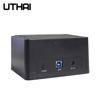 UTHAI G04 Multi-Funkcijo Dual-Reža USB3.0 Trdi Disk Znanja 2.5/3.5-Palčni Trdi Disk HDD brez Povezave Kopijo Cloner