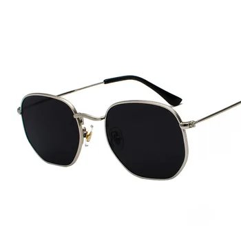 Kvadratni Retro sončna Očala Ženske Odtenek Retro Klasična Črna sončna Očala Luksuzne blagovne Znamke Oblikovalec Roza Odtenkih za Ženske Oculos De Sol