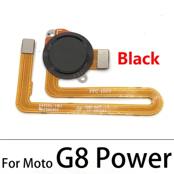 Prstnih Senzor Vrnitev Domov Tipka Meni Tipka Flex Ploski Kabel Za Moto G8 Play / G8 Plus / G8 Moč