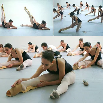 Balet Stopala Band Nosila Fitnes Arch Ojačevalec Elastični Trak Pene Tipke za Ples, Gimnastika ASD88