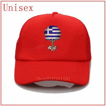 Drevo Življenja z grško Zastavo kamiondžija klobuk baseball kapa s šcitnikom ženske ženska kavbojski klobuki skp za moške moški oblikovalec klobuki in kape črni klobuk