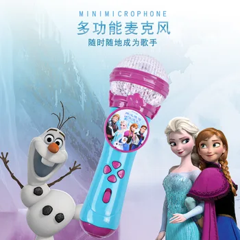 Disney zamrznjeno 2 princesa dekleta mikrofon igrača glasbo, petje mikrofon otroci darilo