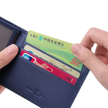 WILLIAMPOLO 2020New Moške kartico vrečko usnje je ultra-tanek vozniško dovoljenje tulec, mini bančne kartice vrečko pl195246
