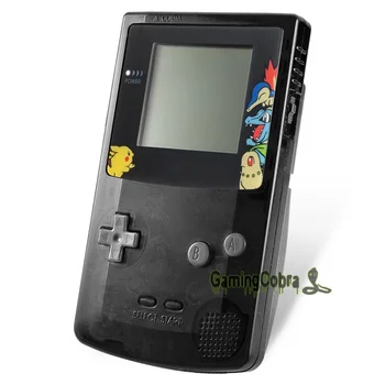 Črna Trdna Celotno Ohišje Lupino Gumbi Zaslon Len za Nintendo Gameboy Color - GBC001
