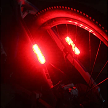 300LM Kolo Prednji Smerniki Kolesarske Luči, Kolesarjenje vodoodporna LED Zadnja Luč Prenosna Dustproof Kolesarski Deli