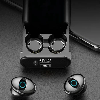 JABS Q1Pro Brezžične Bluetooth Slušalke Multi-Funkcijo MP3 Predvajalnik Čepkov IPX7 Nepremočljiva 9D TWS Slušalke 6000MAh Moči Banke