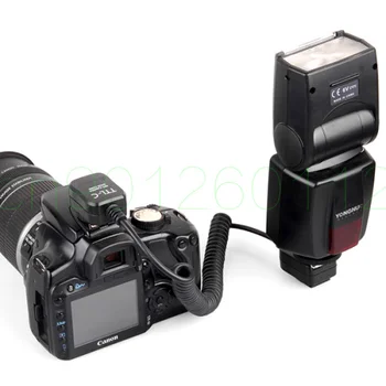 E-TTL BLISKAVICA Izklopljena Fotoaparat Kabel Kabel, nastavek Nastavek za Canon 5d 7d 5diii 6d 600EX 430EX 580EX II 380EX OC-E3 3M Speedlite