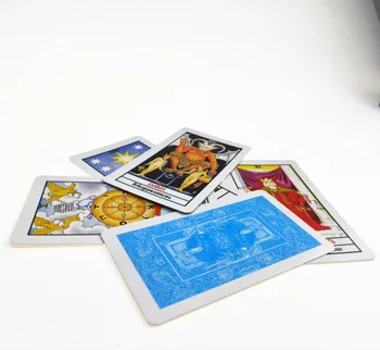 78 kart/set Celoten ruski Sevalno Rider Čakati, Tarot Karte, družabne Igre Prerokovanje Usode Tapo Kartice Igre