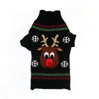 Hišni pes plesti Pulover, oblačila majhen pes Plašč suknjič dachshunds chihuahua jelenov božič kostum oblačila za pse, Hišne Potrebščine