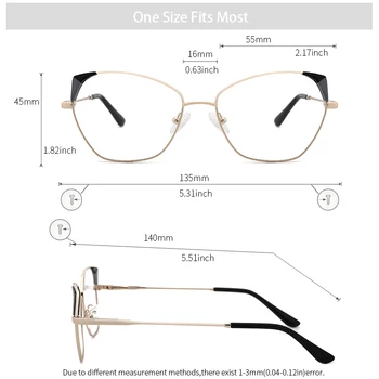 KANSEPT Ženske Optičnih Očal Okvir Stilsko Kratkovidnost Recept Očala Okvir Nove Mačje Uho Poligon Ženske Očala MS8128