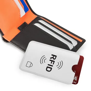 20pcs/veliko Anti Scan RFID Blokiranje Rokav Pokrov Kartice za Kreditne Kartice Secure svojo Identiteto Debetno IC, ID Card Protector nubuck