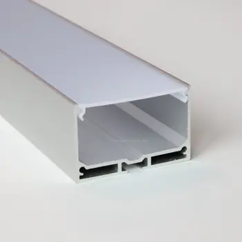 4m (4pcs) veliko, 1m na kos, Eloksiran razpršenih aluminum led osvetlitev profil, led aluminij profil kanala