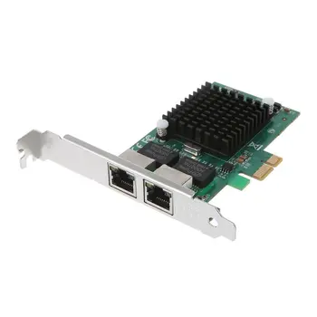 PCI-Express Dual Port 10/100/1000Mbps Gigabit Ethernet Kartice Server Adapter NIC Krmilnik EXPI9402PT