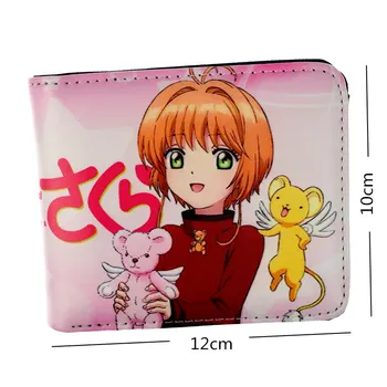 Brezplačna Dostava Anime Denarnice Cardcaptor Sakura / Sward Art Online Dekle Kratek Torbica Kovanec Torbici