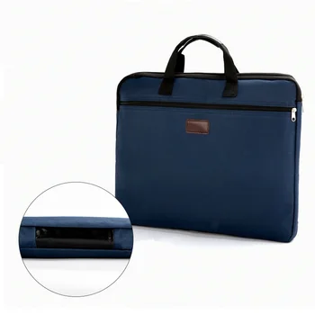 Portable document platno vrečko A4 urad vrečko moški ženske torbici večplastnih informacij aktovka, torba srečanje vrečke datoteke imetnika