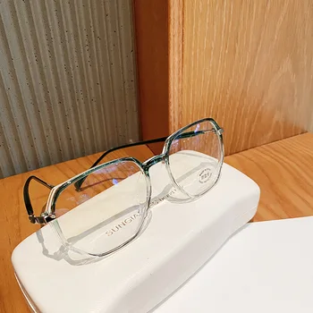 VWKTUUN TR90 Modra Svetloba Blokiranje Očala Nezakonitih Optičnih Očal Okvir Ženske Moški Prevelik Branje Kratkovidnost Očala Okvirji