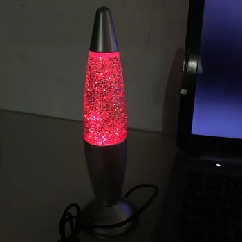 USB Mini Raketa Multi Barva Spreminja, Lava Noč Svetlobe LED Lava Bleščice Svetilka za uporabo v Zaprtih prostorih doma spalnica Namizne dekoracije