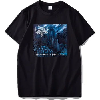 Temno Pogreb T Shirt Skrivnosti Black Arts Tshirt švedski Black Metal Band EU Velikost Bombaž Dihanje Tee Vrhovi