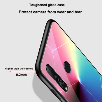 Moda Primeru za Huawei P30 P20 P40 Pro Lite Mate 30 20 Lite Pro P Smart Plus 2019 Čast 20 10 9X Pro Lite Nova 5 steklen Pokrov