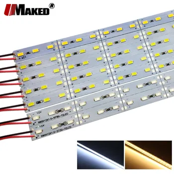 10pcs*50 cm LED Bar Strip Visoko svetlost DC12V 36LEDs SMD 5730 LED Toga trakovi za Varčevanje z Energijo LED, Fluorescentne Cevi za Varčevanje z Energijo