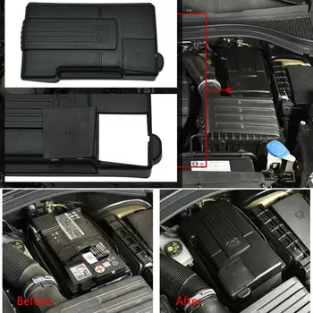 Motor avtomobila Baterije Dustproof Zajemajo Negativne Elektrode Nepremočljiva Zaščitni Pokrov Za VW Tiguan L