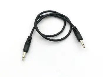 10pcs kabel 50 CM 3,5 mm, 1/8 moški mini vtič mono mono zvočni priključek