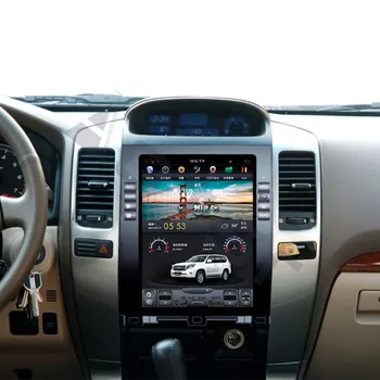 Tesla slog Android 8.1 GPS Navigacija Avto DVD Predvajalnik Za Toyota Land Cruiser Prado120 2002+ Auto radio stereo multimedijski predvajalnik