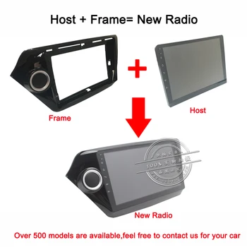 2 din avtoradio Center Stereo Zvoka Radio DVD GPS Ploščo Plošča Okvir Fascijo Zamenjava Za SEMENA Izboljšati S3 2013-2016 Dash Kit