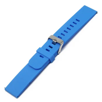 Silikonske Gume Watch Band 20 mm za Samsung Prestavi S2 Klasičnih R732 / R735 Hitro Sprostitev Watchband Pasu Zanke Zapestje Pas, Zapestnica