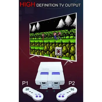 Super Mini High Definition Gostitelj iger Vgrajen 821 NES Igre Pralni Konzole 1Set