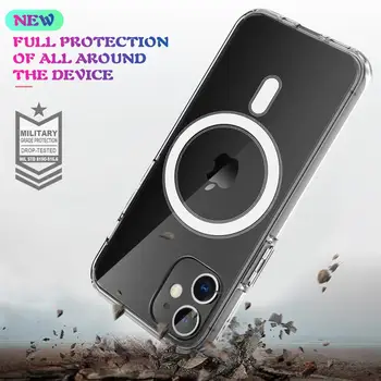 Uradni Original Jasno Primerih Za iphone 12 Max Pro Mini Luksuzni Telefon Primeru Pregleden Shockproof Zaščitni Pokrov Nazaj