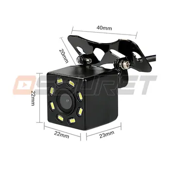 170 HD Pakiranje Pomoč Night Vision nastavljiv nosilec za Samodejno Parkiranje Vzvratno Kamero Nepremočljiva Univerzalni Avto Pogled od Zadaj Kamero