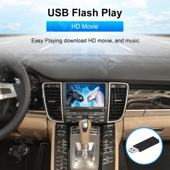 JoyeAuto Brezžični Apple Carplay Za Porsche Panamera 970 971 PCM 3.1 2016 -2010 Android Auto Ogledalo Povezavo USB Radio Predvajalnik Polje