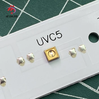 275nm UVC LED Lučka kroglice za 8 mm svetilka vezje, UV dezinfekcija opreme 265/285nm LED Globoko vijolične ultravijolične luči