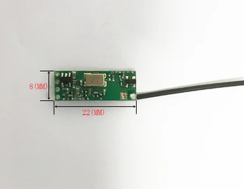 1PCs 2,4 GHz 100MW Brezžični Oddajnik Modul Prenos Spremljanja Mikro Avdio Video za FPV RC Model Dodatki