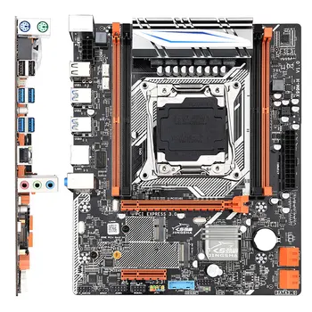 X99M-H Motherboard LGA2011 M-ATX 4*DDR4 Reže NVME M. 2 WIFI v Režo za podporo pomnilnik DDR4 in Xeon E5 V3/V4 CPU Procesor