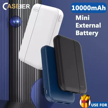 CASEIER 10000mAh Mini Power Bank Za Ogrevanje Oblačila Pas, Rokavice, Šal Speical Zunanje Baterije Powerbank Za Toplo Maternice