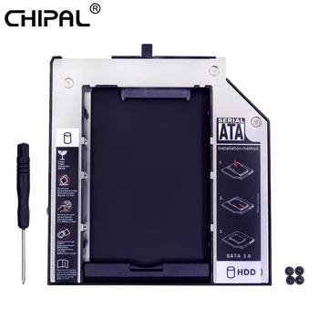 CHIPAL 2nd HDD Caddy 9.5 mm SATA 3.0 2,5