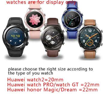 PEIYI Pearl keramike trak 20 mm 22 mm watchband Primerna za Huawei watch 2 GT PRO črna bela zapestnica Hitro sprostitev