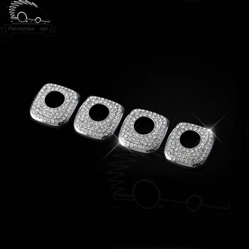 Diamond Zaklepanje Vrat Zatiči Dekorativni Pokrov Trim Notranje zadeve Pin Nalepke za BMW 1 2 3 4 5 7 series 3GT 5GT M X1X3X4 X5 X6 Avto Styling
