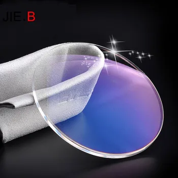 JIE.B anti-modra svetloba 1.61 objektiv recept smolo optične leče kratkovidnost presbyopia objektiv anti-sevanje