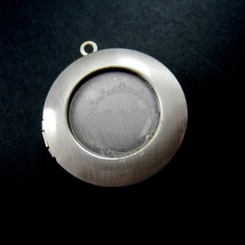 20 mm nastavitev ploščo vintage stilu, medenina, bron,srebro,antiqued srebro 32mm krog foto locket znanja obesek čar dobave 1111054