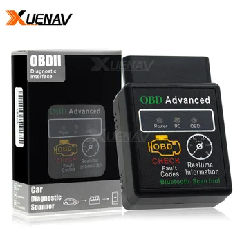 Super Mini OBD2 HHOBD V1.5 BREST 327 BT/WiFi Napredno Kodo Bralnik OBDII Avto Diagnostiko Optičnega Orodje Za iOS/Android/PC