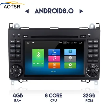 Android 8.0 4G 2 DIN Avto DVD GPS vodja enote Za Mercedes/Benz A-razred W169 A150 A170 2004-2012 gps navigacija radio, auto stereo
